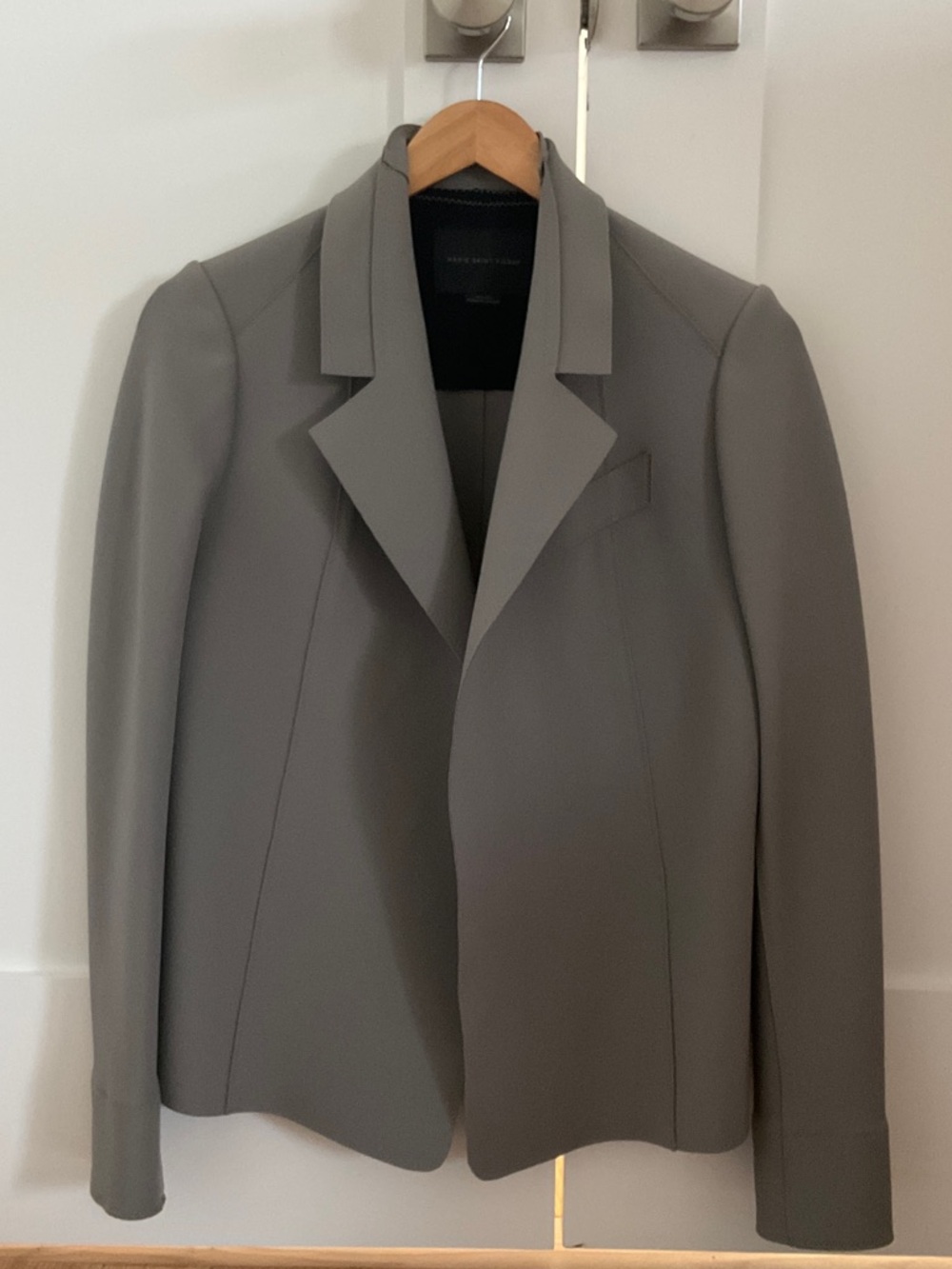 Final Price- No Offers! Marie Saint Pierre Minimalist Grey Women's Blazer Size 1